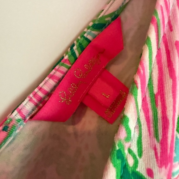 Lilly Pulitzer Parigi Romper Size Large EUC - Picture 3 of 5